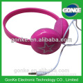 New Models Over-ear headphone with brand logo print custom earphone